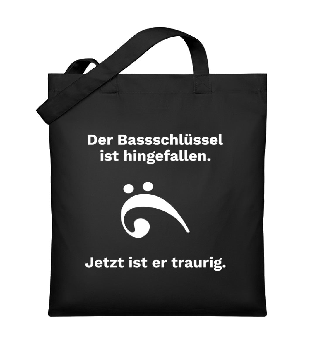 Bassschlüssel Notentasche