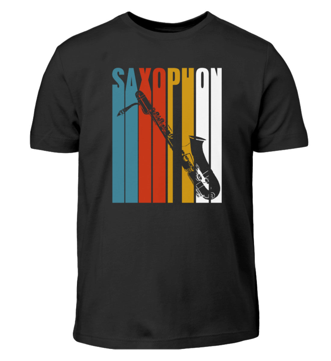 Bass-Saxophon Kinder T-Shirt