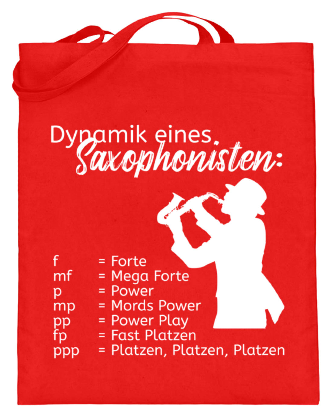 Musiker Notentasche Saxophon