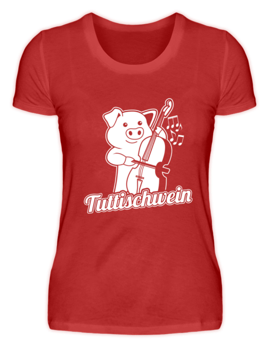 T-Shirt  Kontrabass Tuttischwein