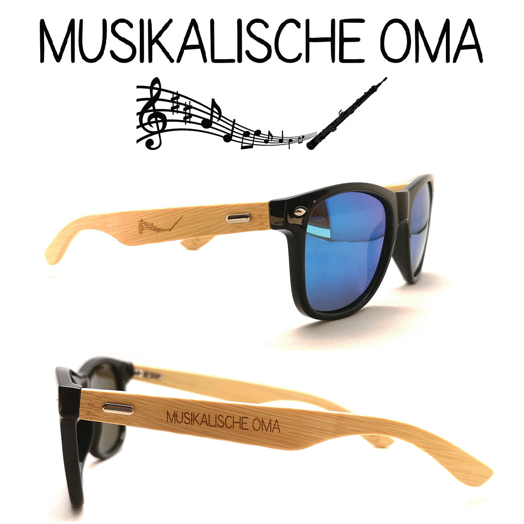 Musiker Sonnenbrillen  Oboe Oma