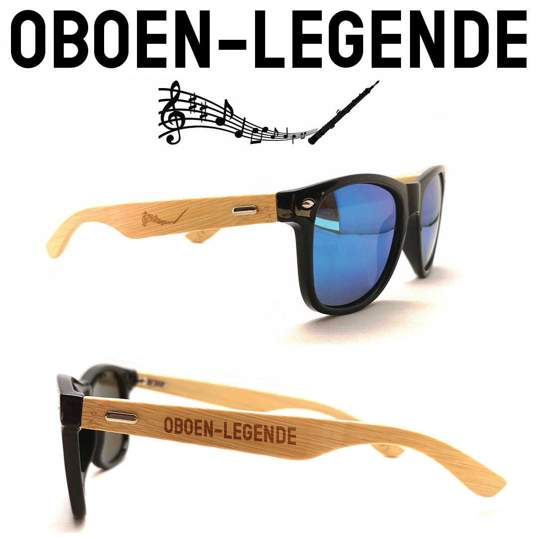 Musiker Sonnenbrillen Oboe Legende