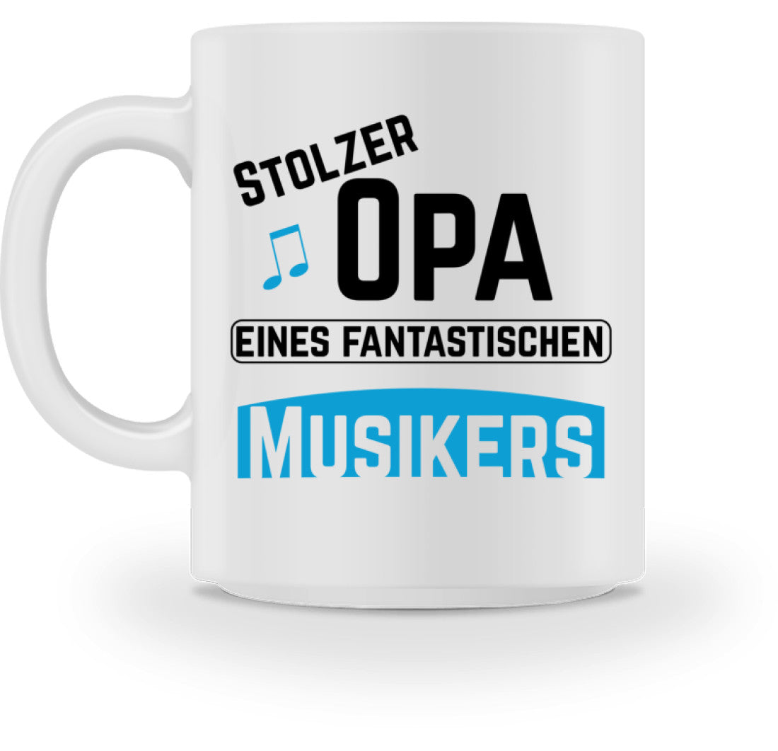 Kaffeetasse für  Opa Musiker