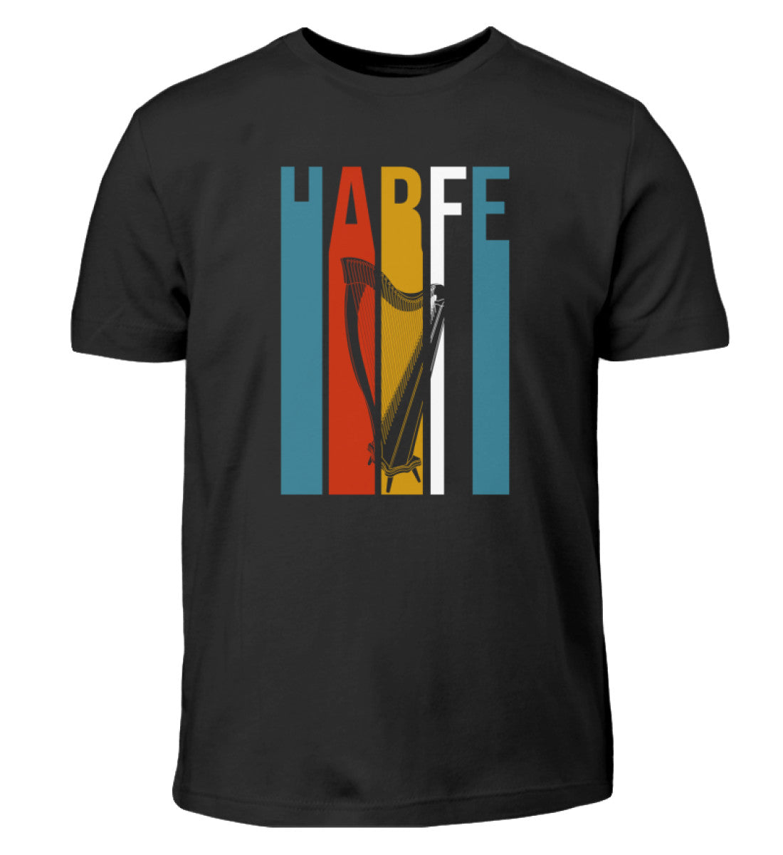 Harfe Kinder  T-Shirt