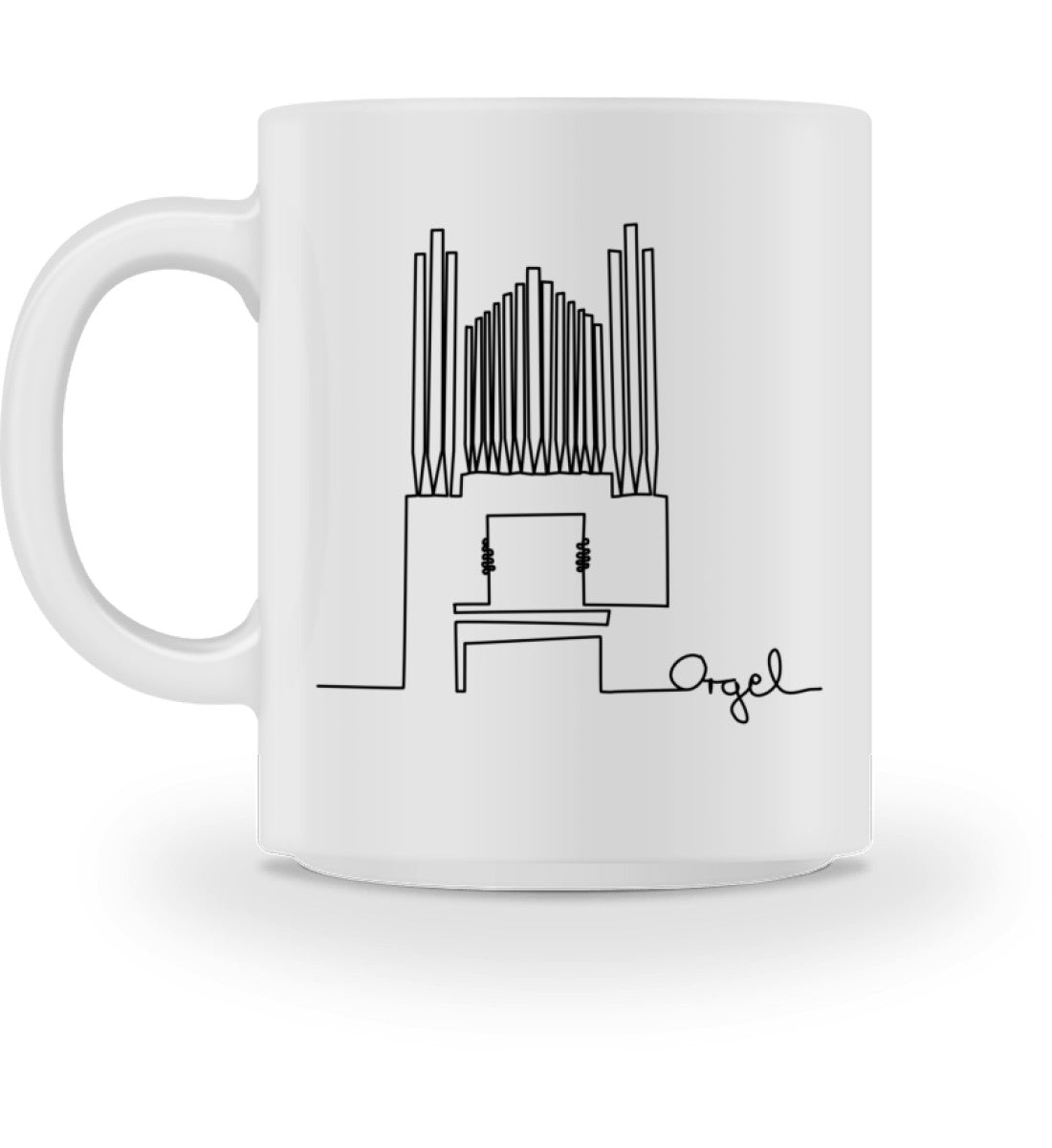 Orgel Tasse