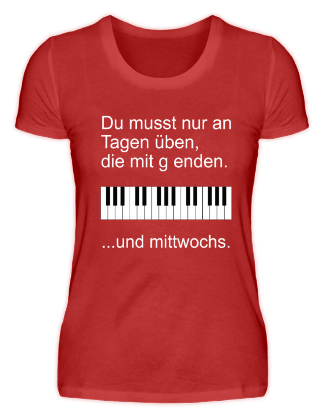 Musiker T-Shirt Klavier