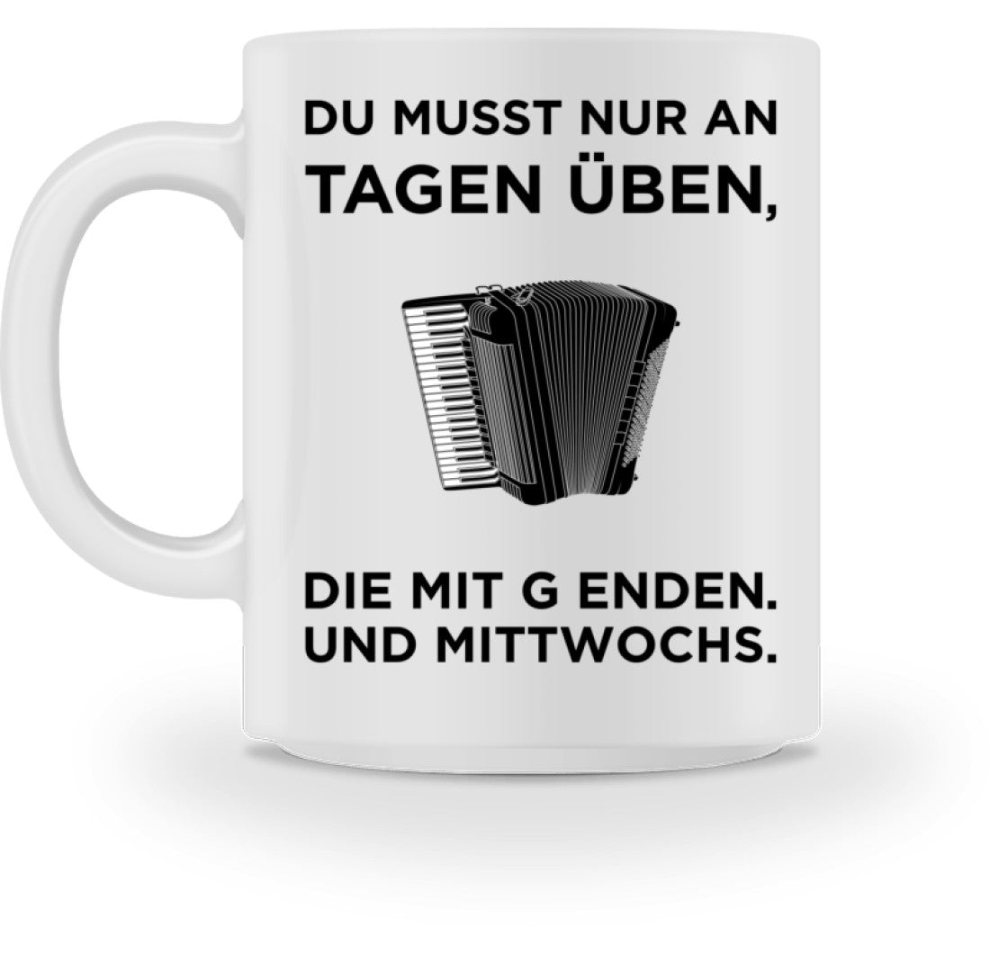 Akkordeon Tasse