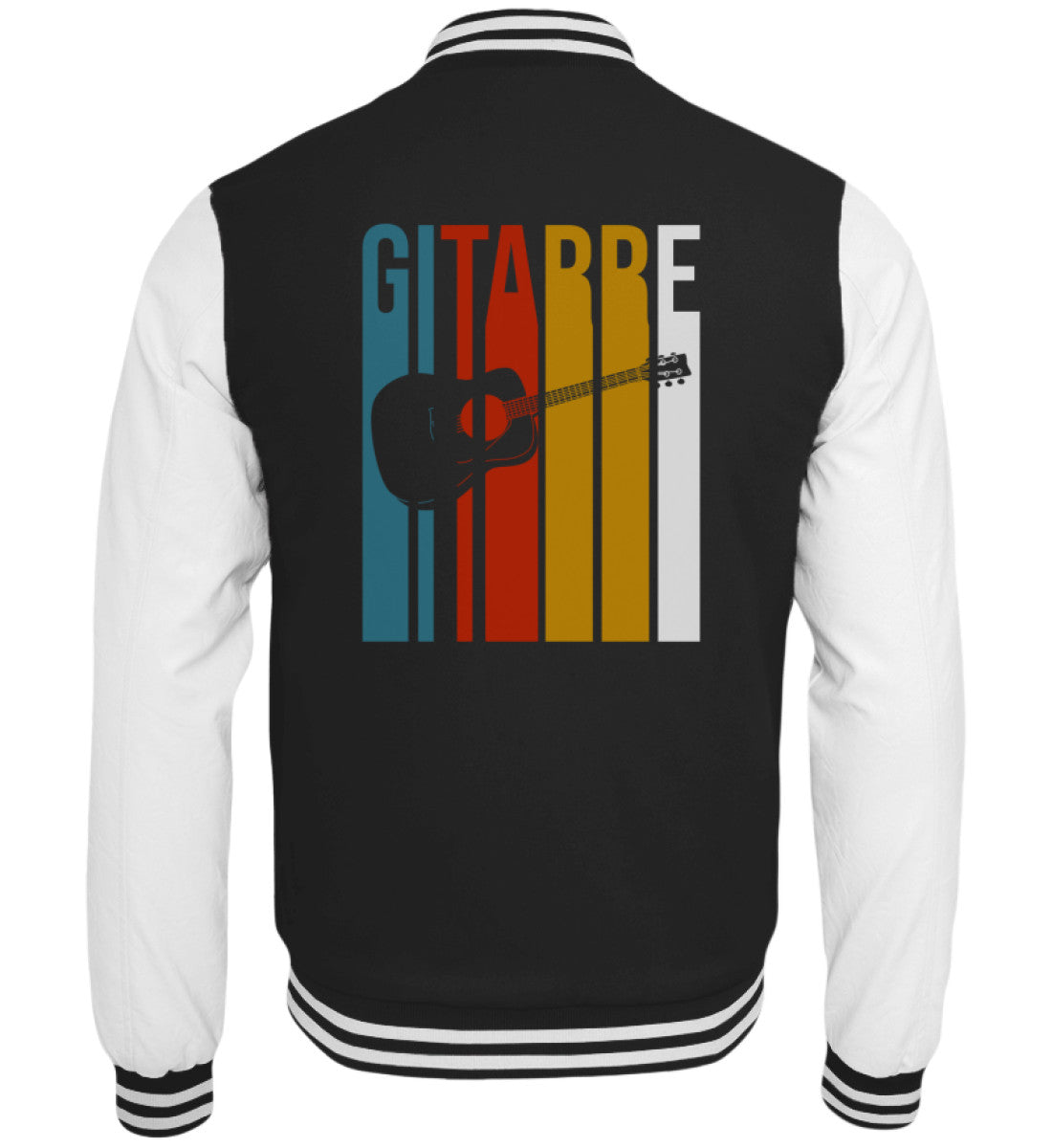 Gitarren Retro College-Jacke