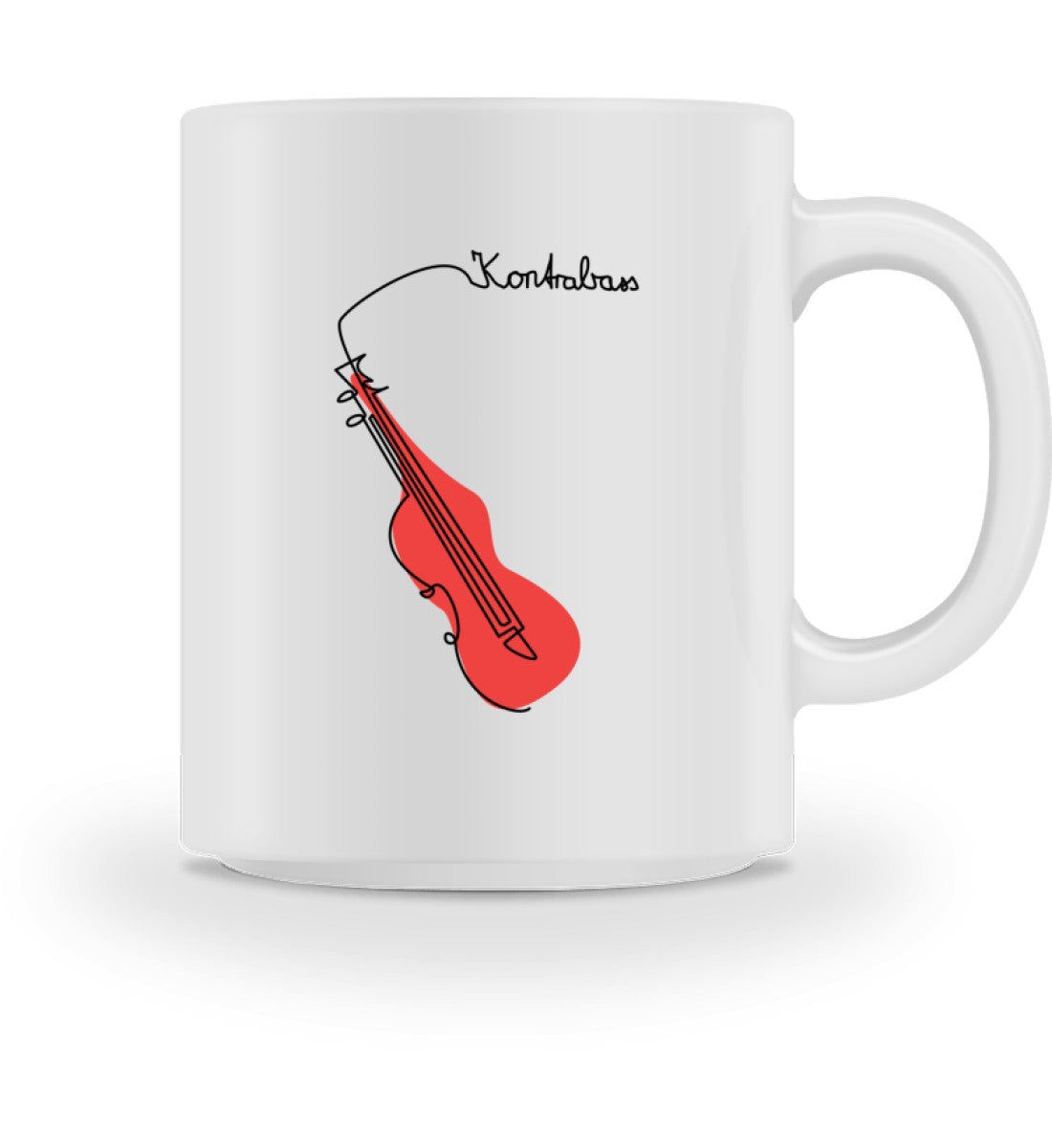 Kontrabass Tasse