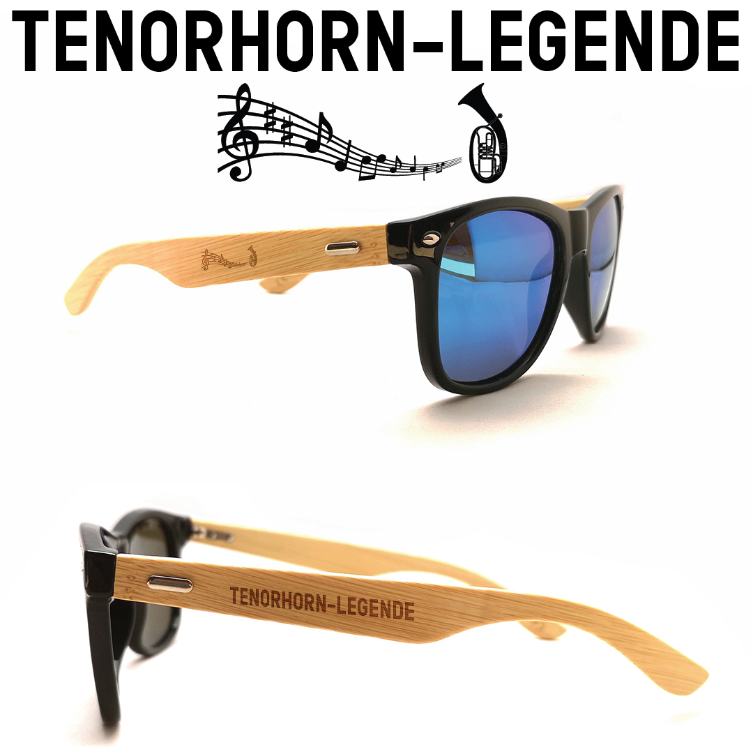 Musiker Sonnenbrillen Tenorhorn Legende
