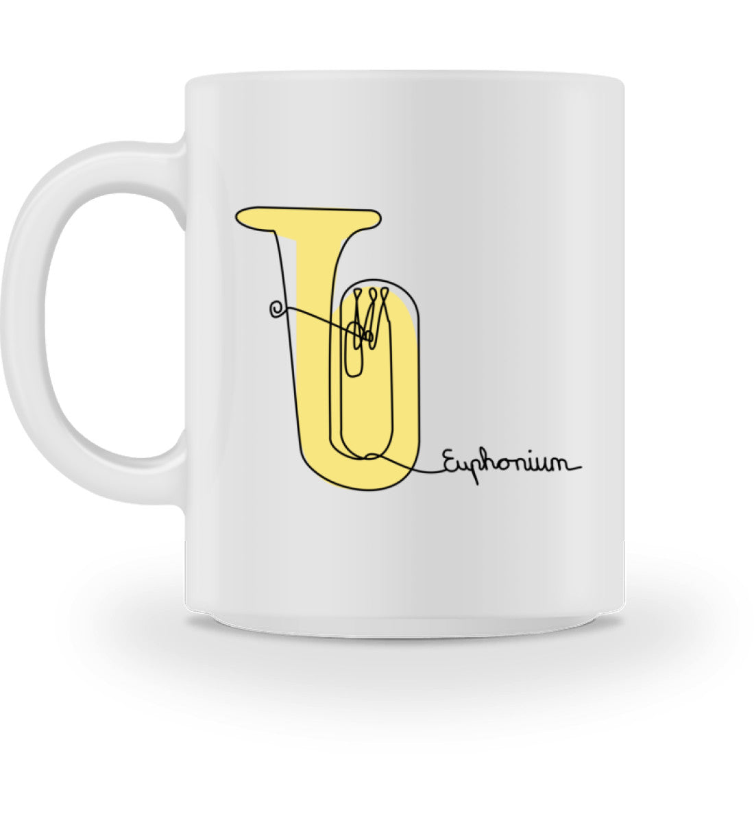 Euphonium Musiker Tasse