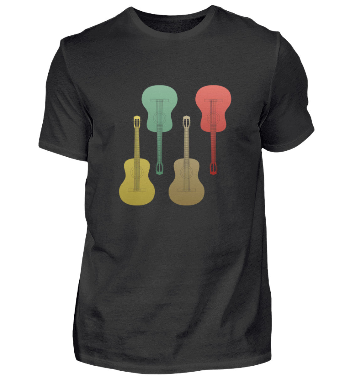 Gitarre Retro T-Shirt