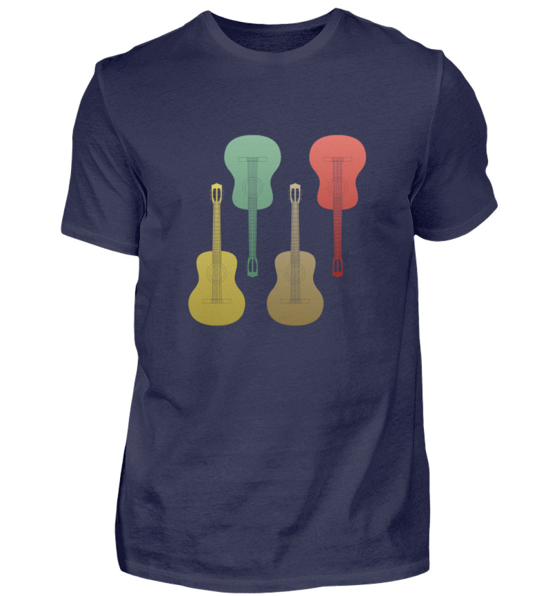 T-Shirt  Gitarre Retro