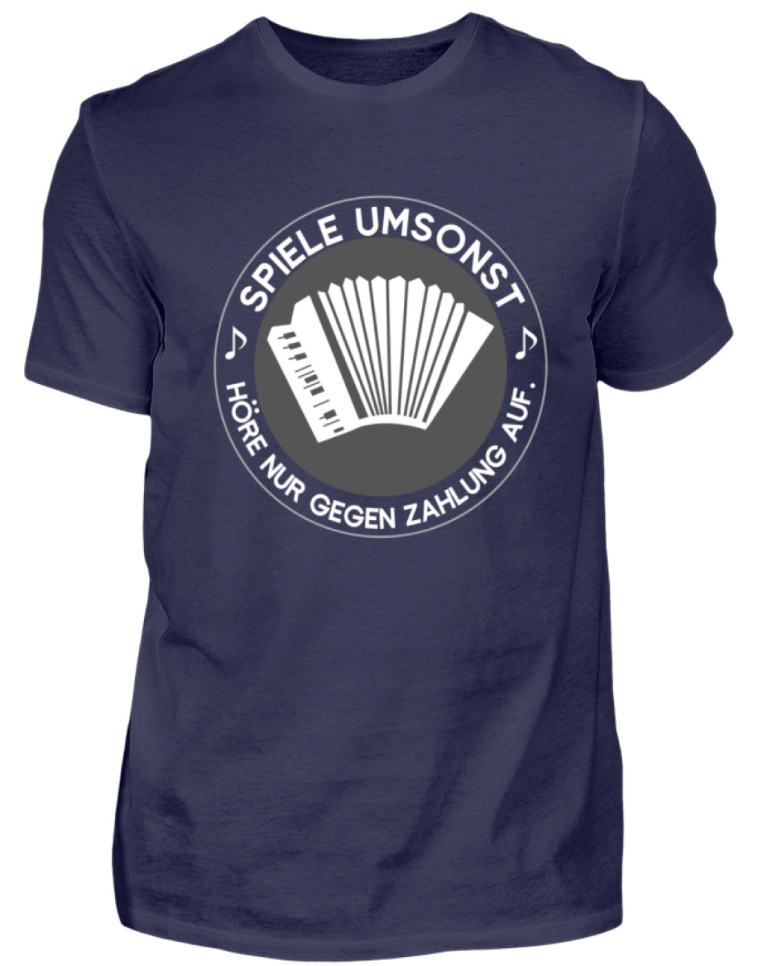 Musiker T-Shirt Akkordeon