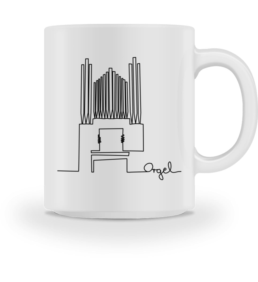 Organist Tasse