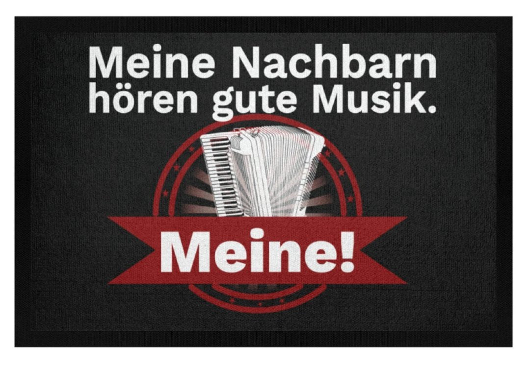 Akkordeon Fußmatte