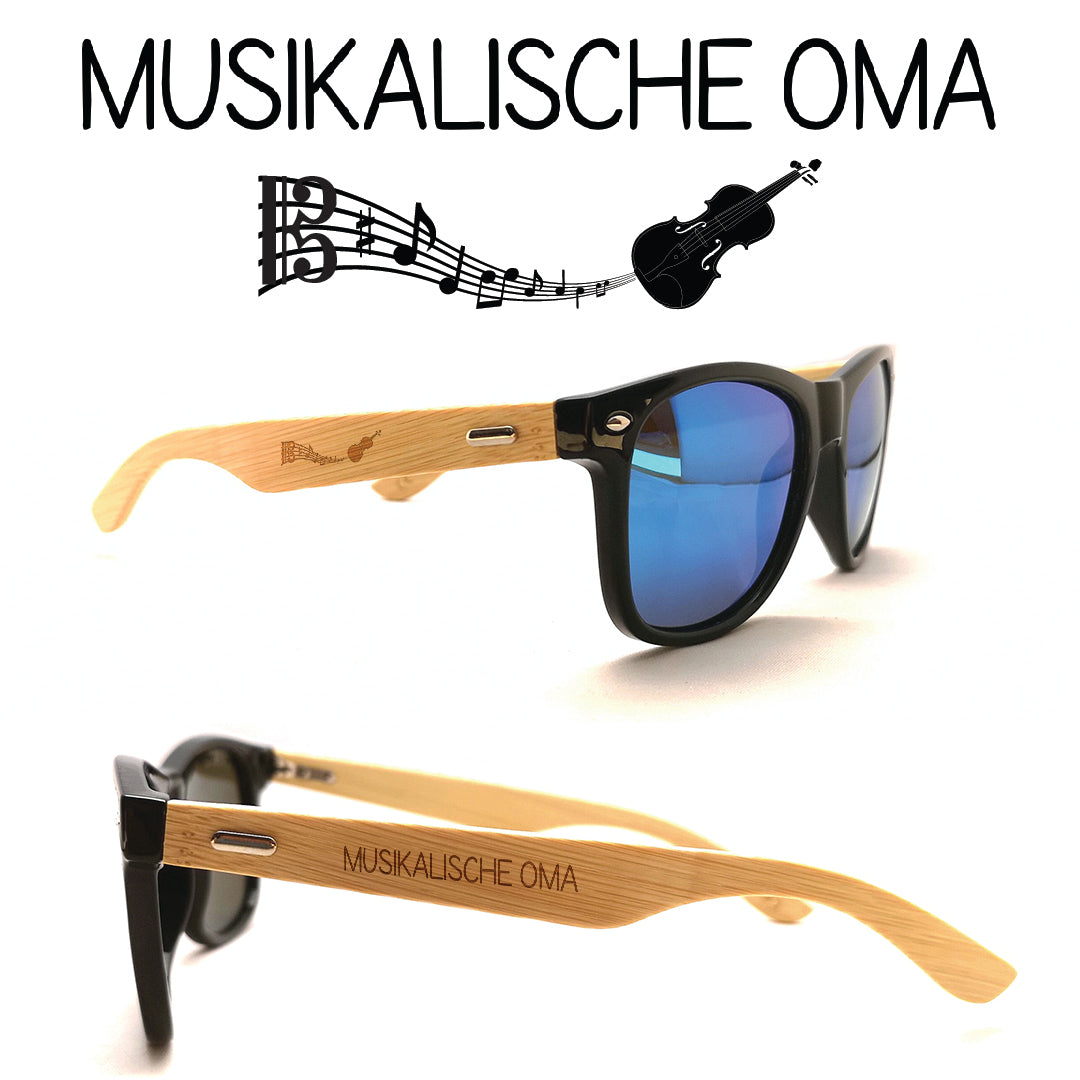 Musiker Sonnenbrillen  Bratsche  Oma