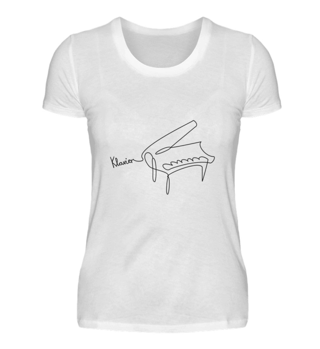 Klavier Damen T-Shirt