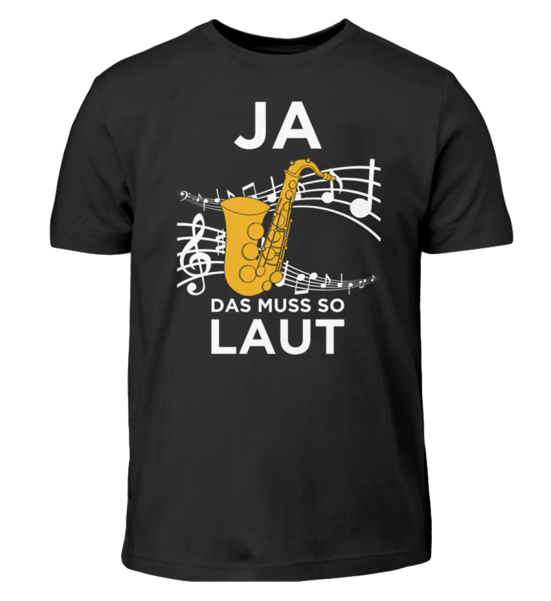 Saxophon Kinder T-Shirt