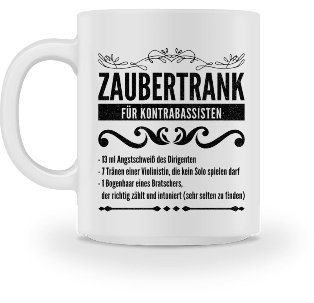 Kontrabass Kaffeetasse