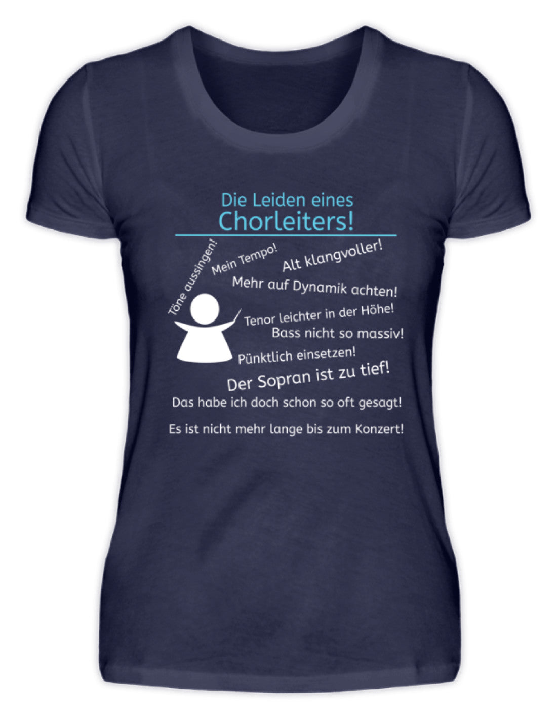 Lustiger Chorleiter T-Shirt