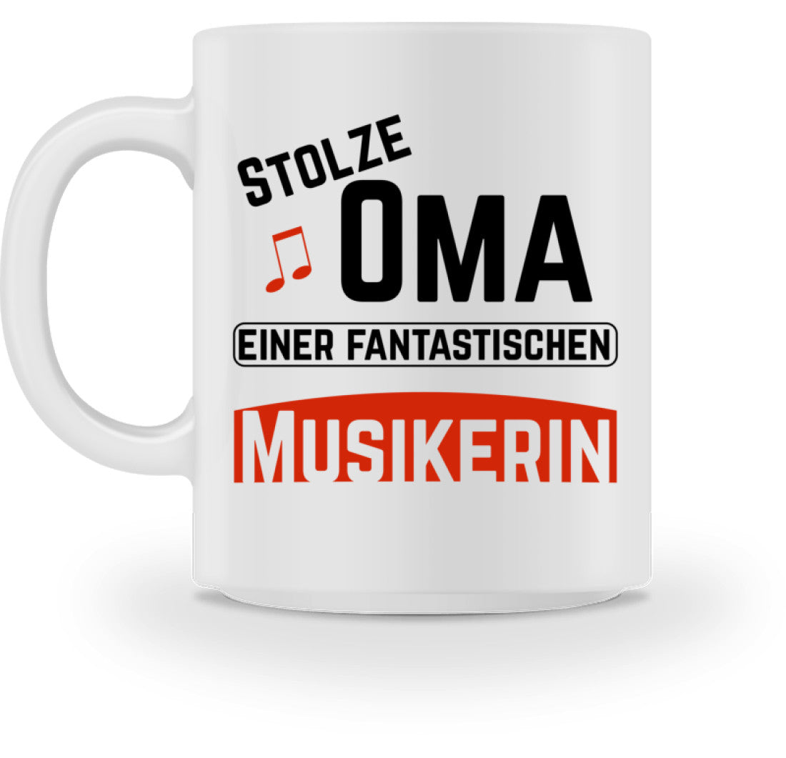 Musiker Stolze Oma  Kaffeehaus