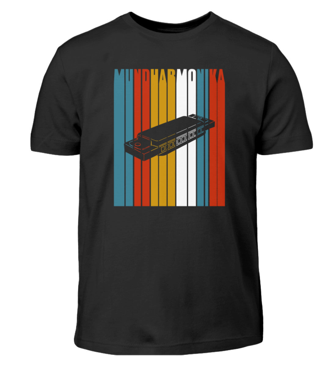 Mundharmonika Kinder T-Shirt