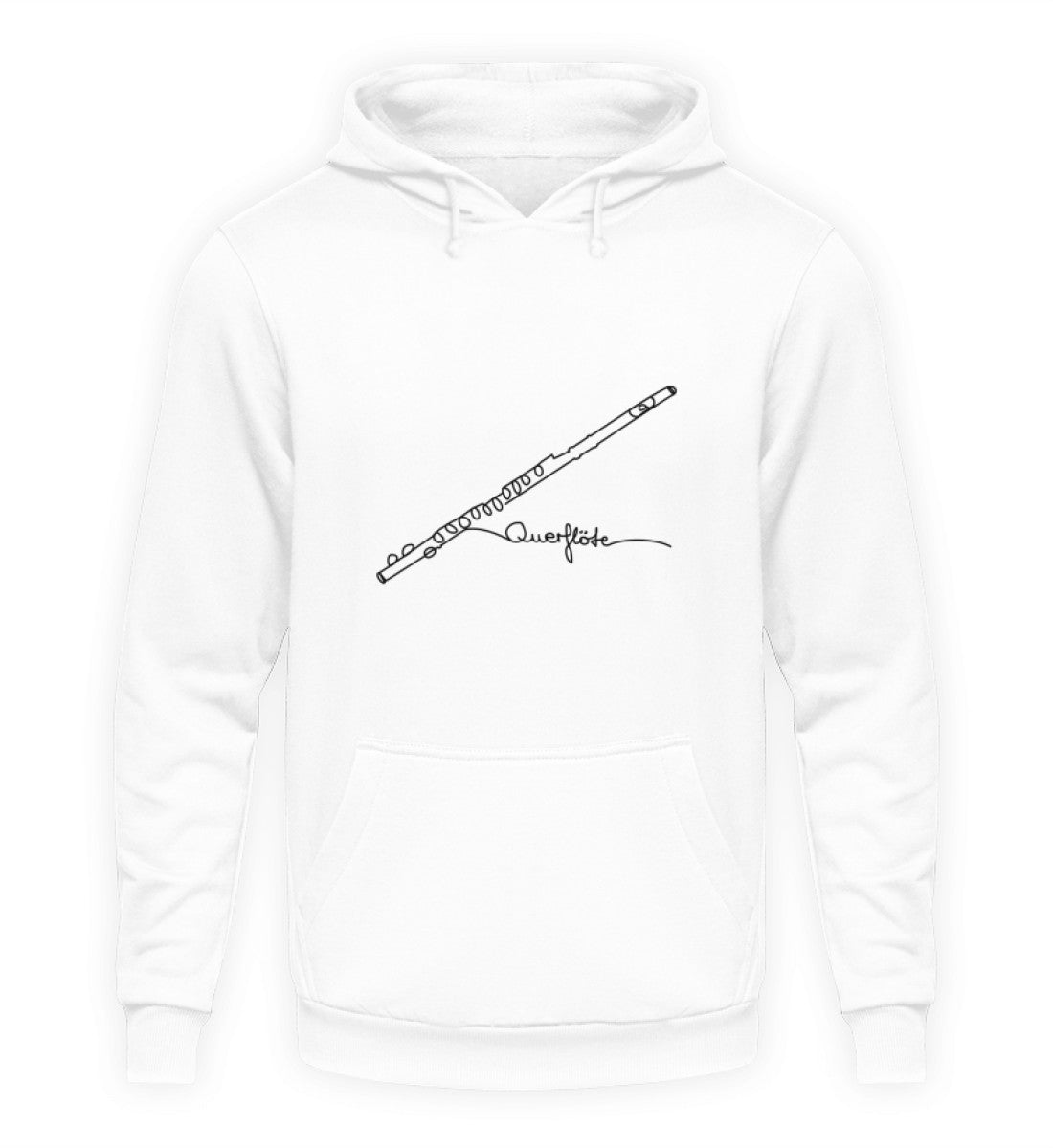 Querflöte Hoodie 