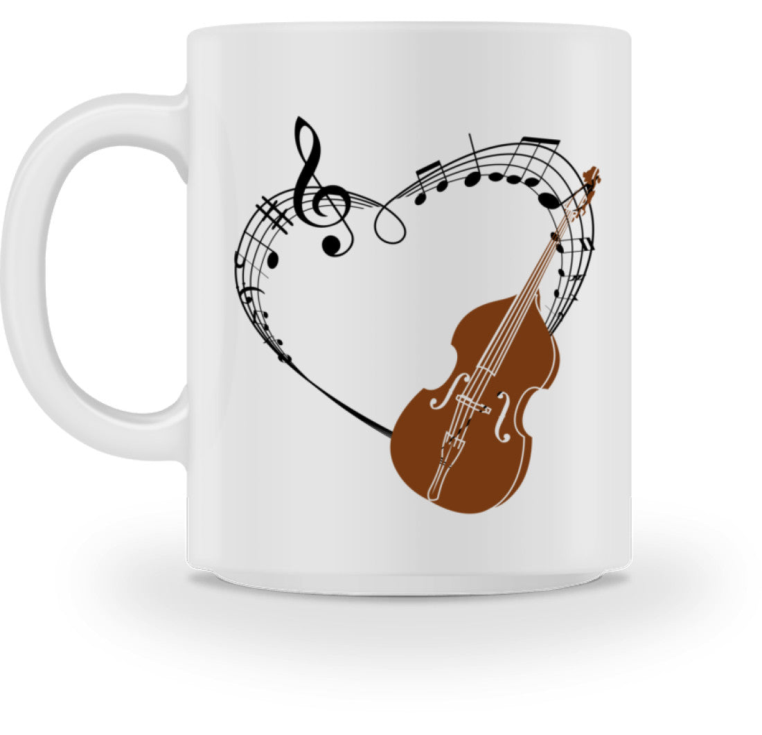 Kontrabass Kaffeetasse