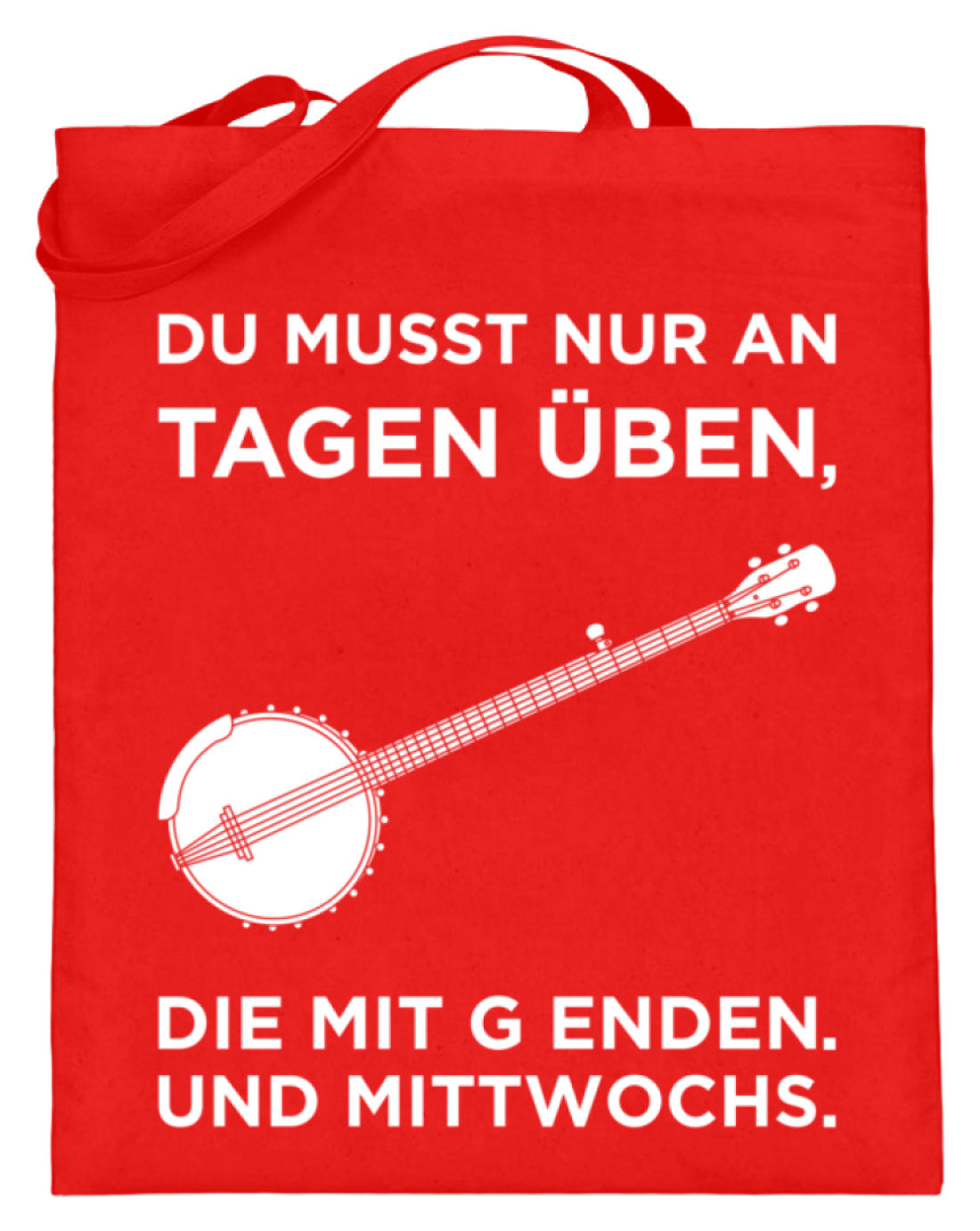 Lustige Banjo Notentasche