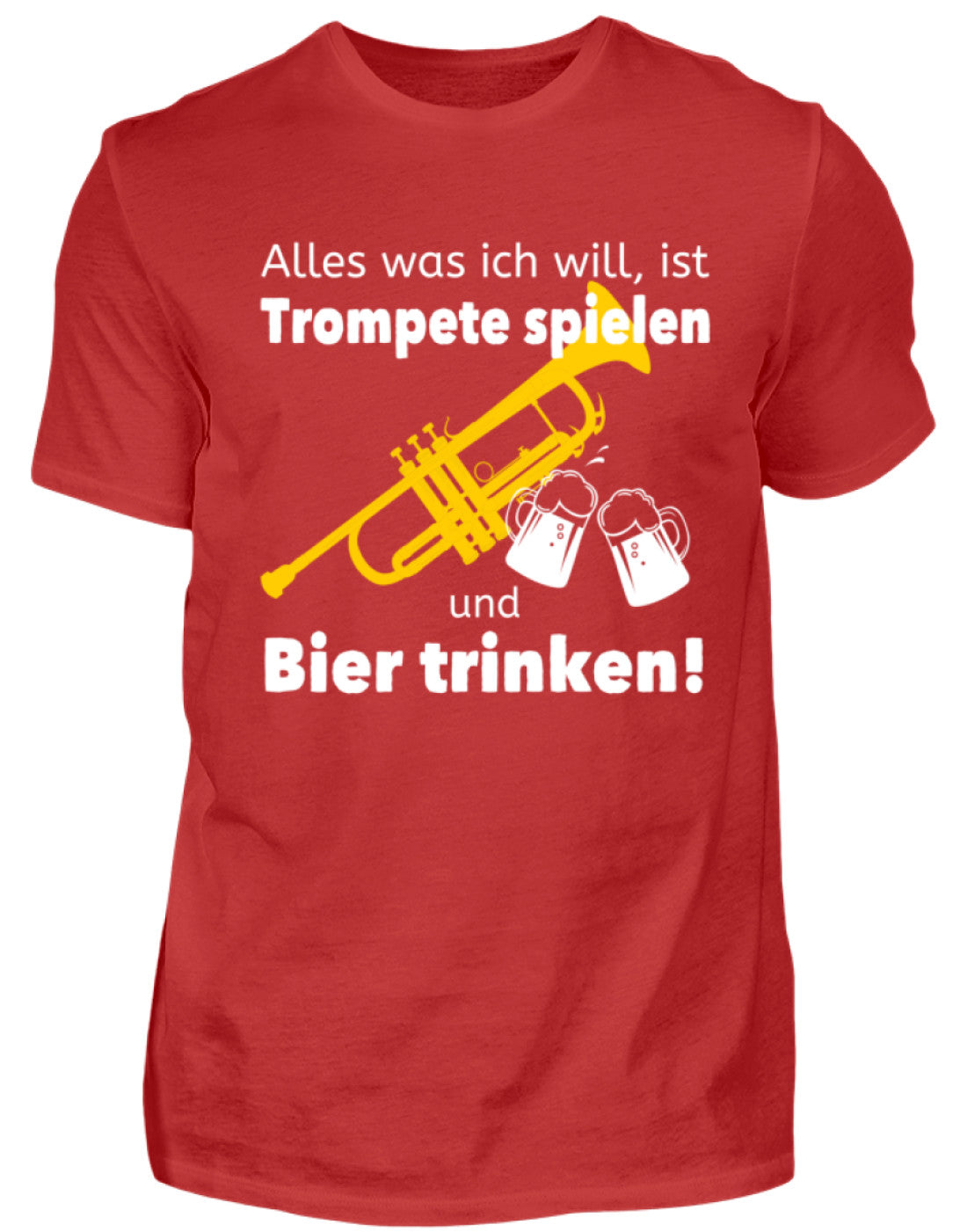 Musiker T-Shirt Trompete
