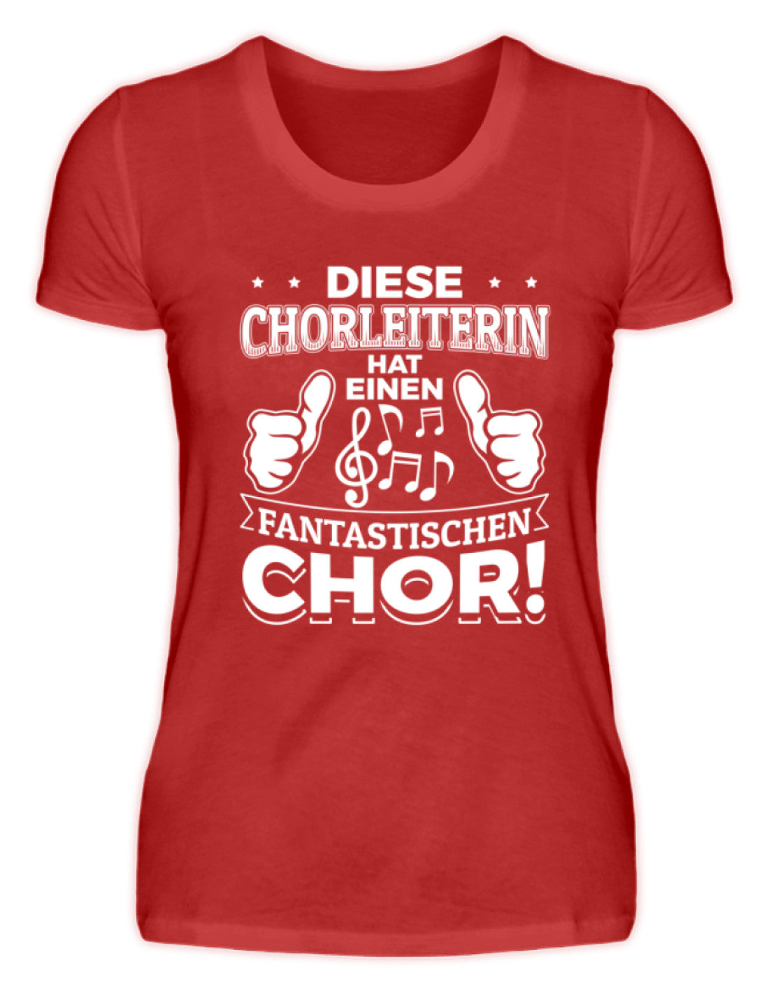 Lustiges  Chor T-Shirt Chorleiterin