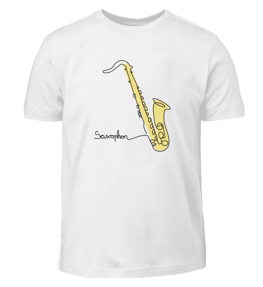 Saxophon Kinder T-Shirt