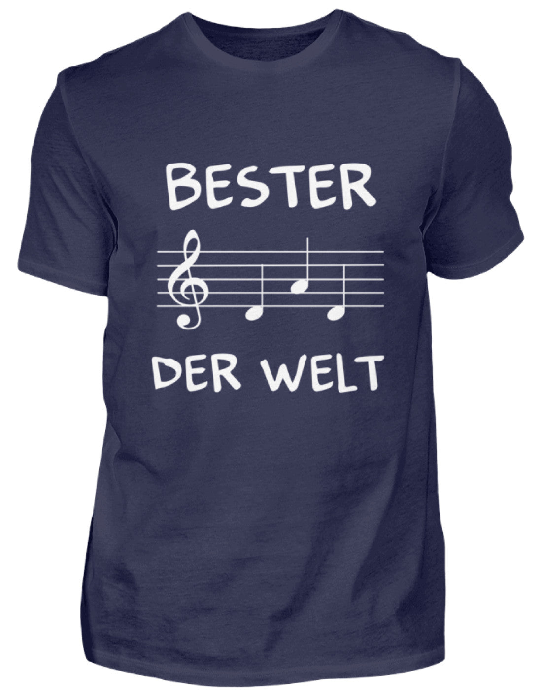 Musiker Papa T-Shirt - Bester Dad der Welt 