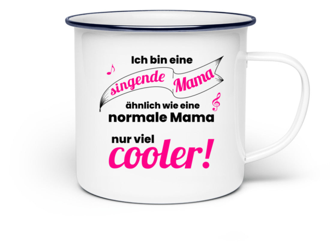 Tasse aus Emaille für Muttertag