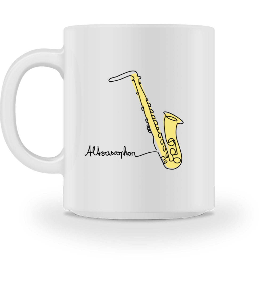 Alt-Saxophon Tasse