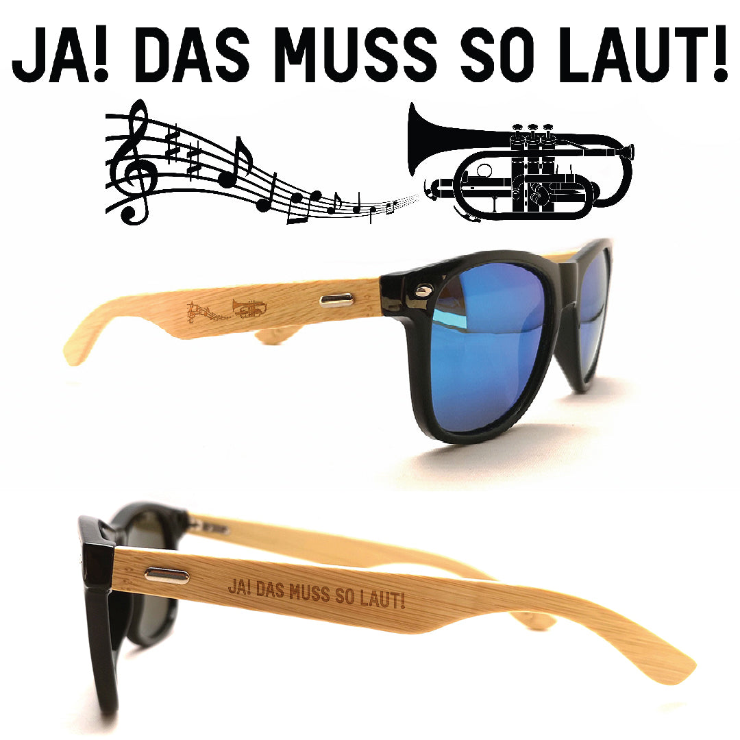 Musiker Sonnenbrillen  Kornett Ja Laut