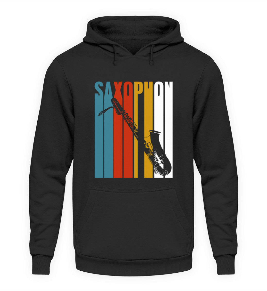 Bass-Saxophon Hoodie