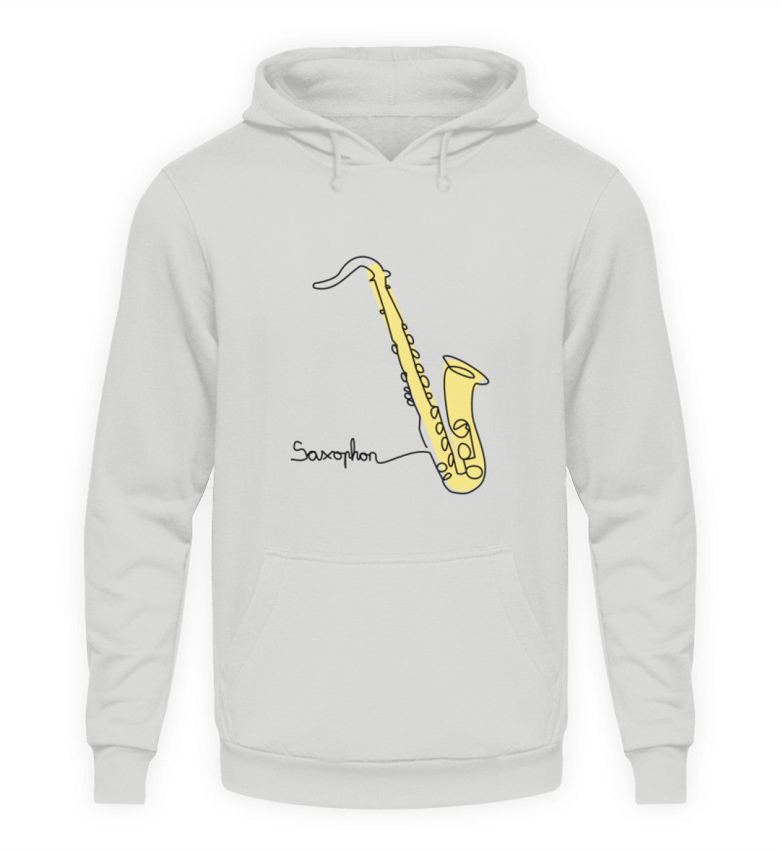 Saxophon Kapuzenpullover