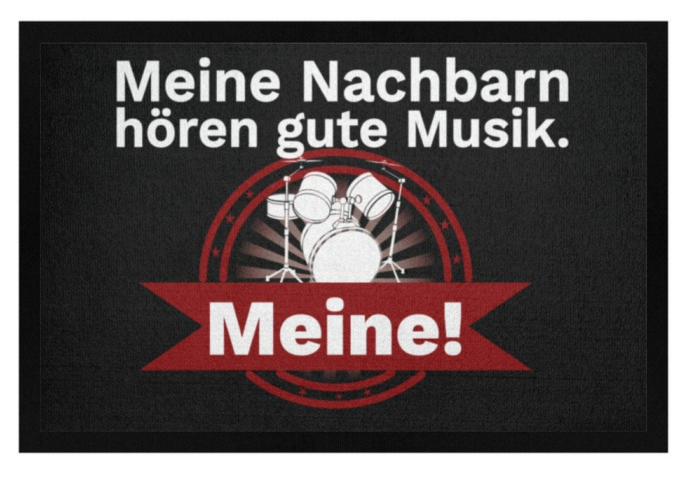 Lustige Schlagzeug Fußmatte Schlagzeuger Drums Chorchester