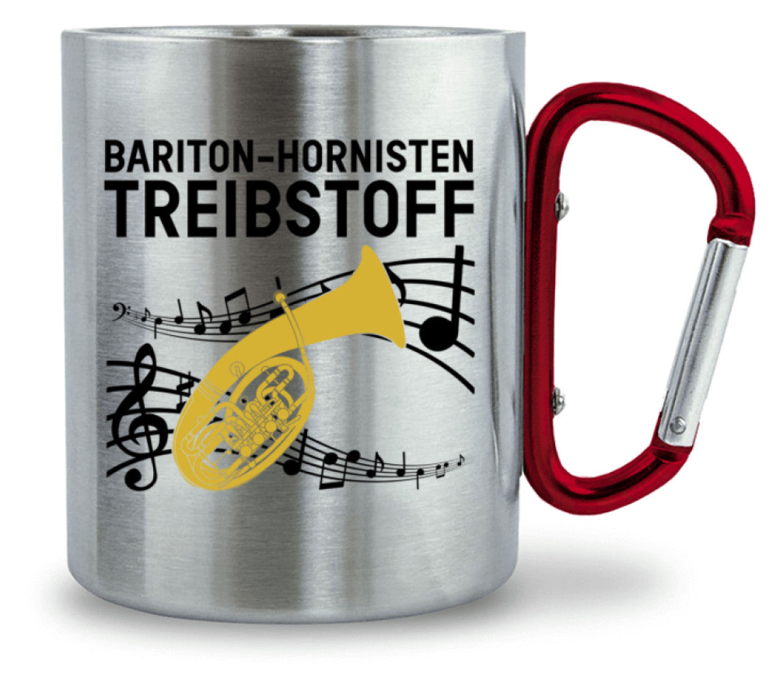 Bariton Edelstahltasse mit Karabinergriff