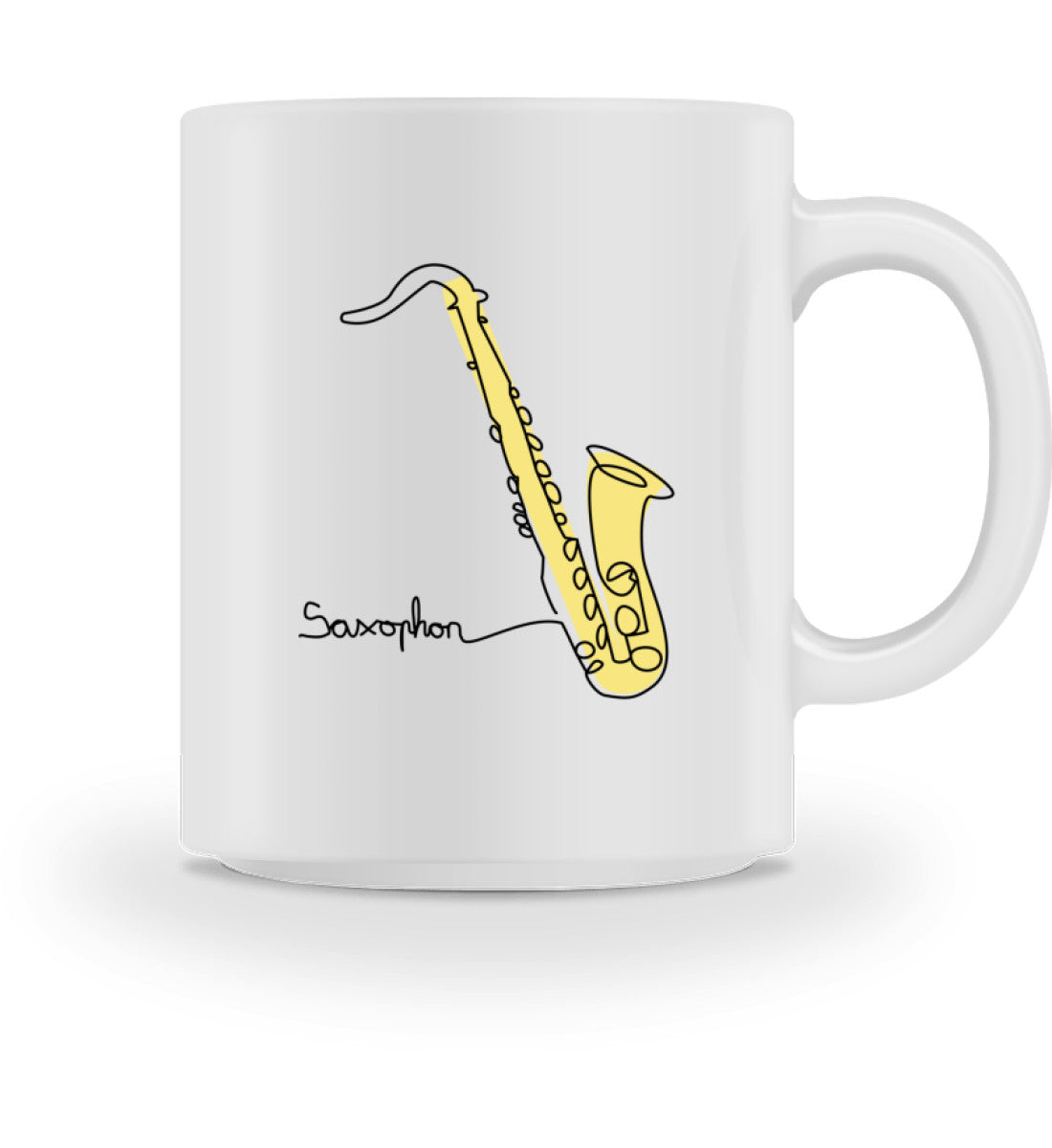 Saxophon Tasse